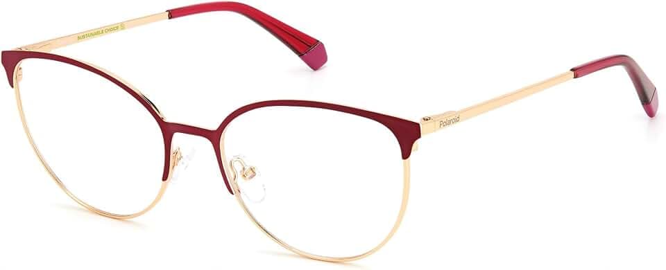 POLAROID Brille PLD D443 Größe 56-18 mm Cherry Gold