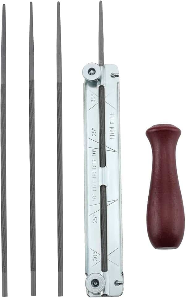Hipa 11/64" 4.5mm Round Chainsaw File for .325 Pitch Chain Sharpening