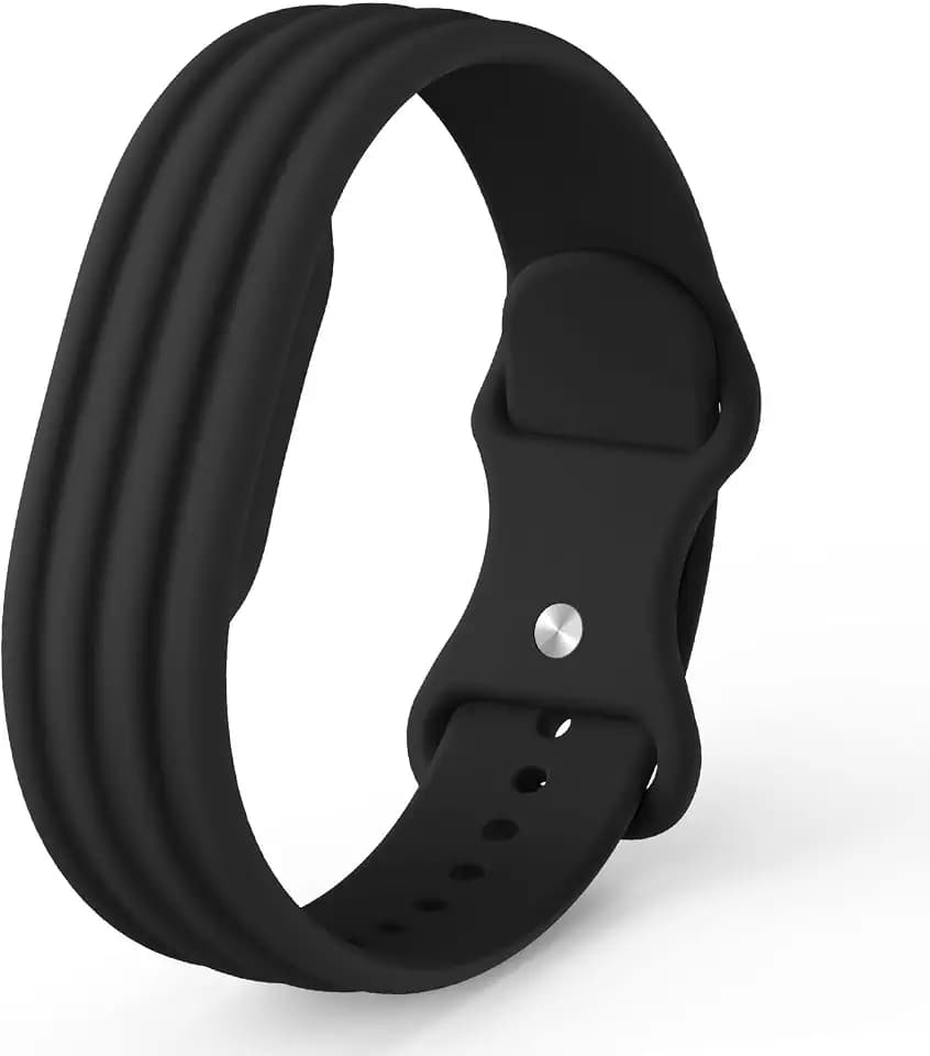 Silicone Sport Band Compatible with Google Fitbit Air Band, Soft Waterproof Replacement Wrist Strap for Fitbit Air Accessories Women Men