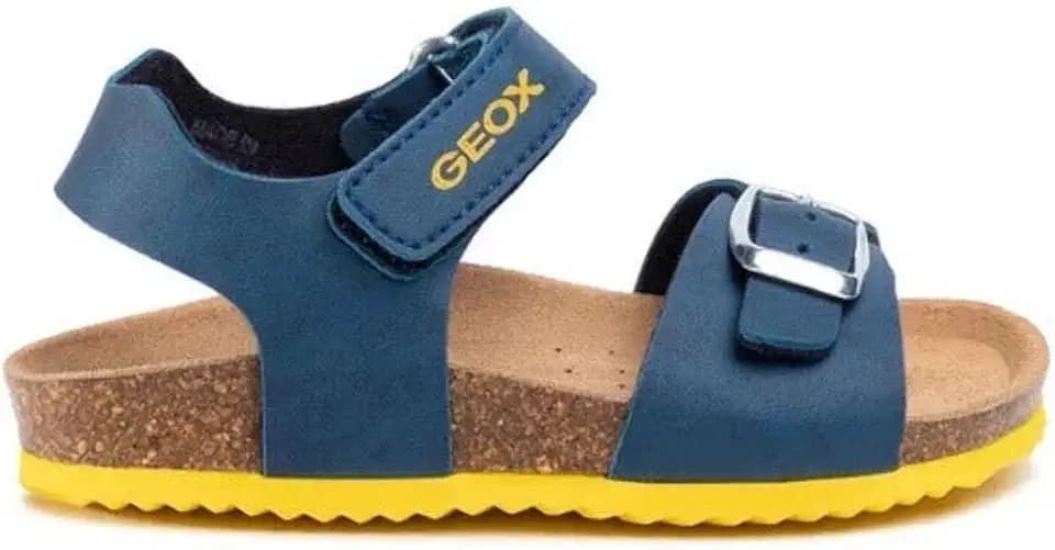 Geox Ghita Boy Sandalen/Sandaletten Jungen Blau/Gelb Sandalen/Sandaletten Shoes