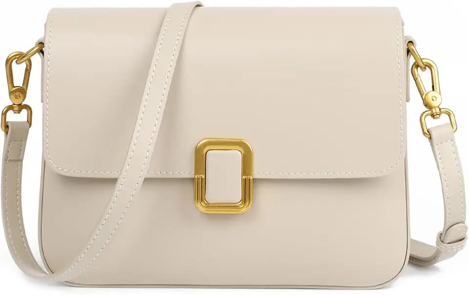 Genuine Leather Crossbody Shoulder Handbag Purses Bags for Women