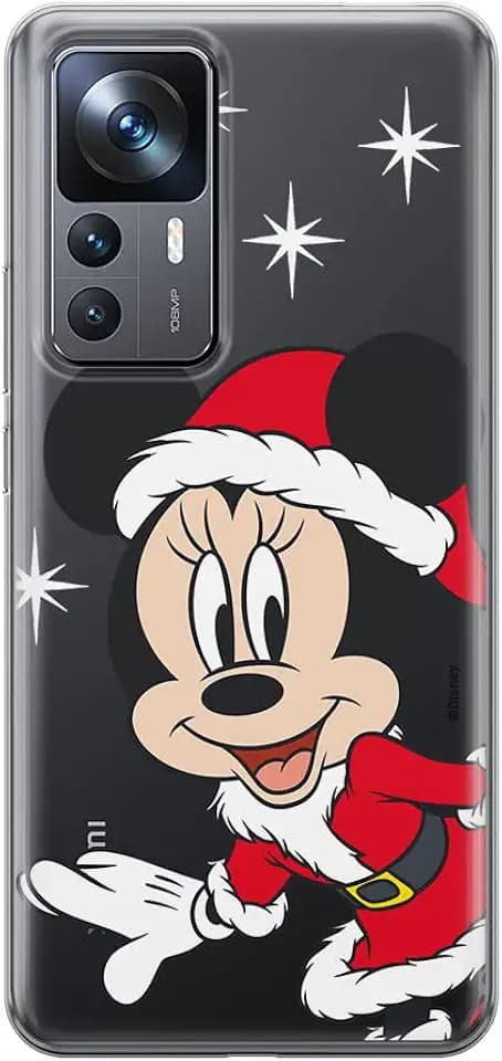 ERT GROUP Handyhülle für Xiaomi 12T Original und offiziell Lizenziertes Disney Muster Minnie 062 optimal an die Form des Handy angepasst, teilweise transparent