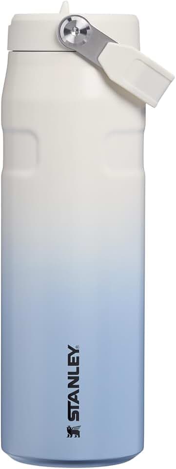 STANLEY IceFlow Flip Straw 2.0 Bottle, 24 oz, Blue Dream Gradient