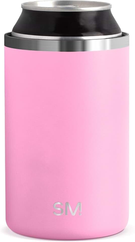 Simple Modern Stainless Steel Can Cooler for 12oz Cans | Pink