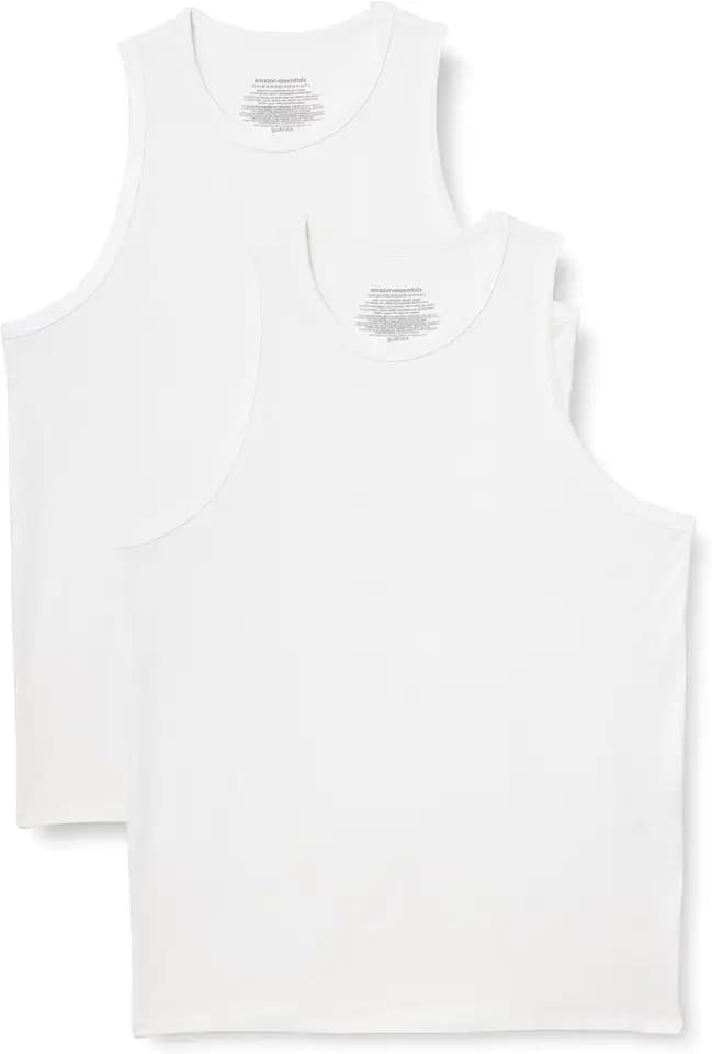 Amazon Essentials Herren Superweiches Leichtes Ärmelloses Top aus Modal, Pack of 2