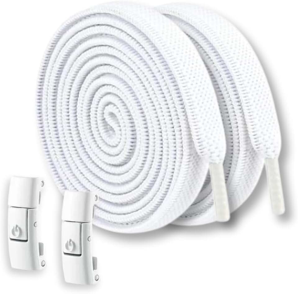 Original Elastische Schnürsenkel mit Schnellverschluss - Binden Unnötig