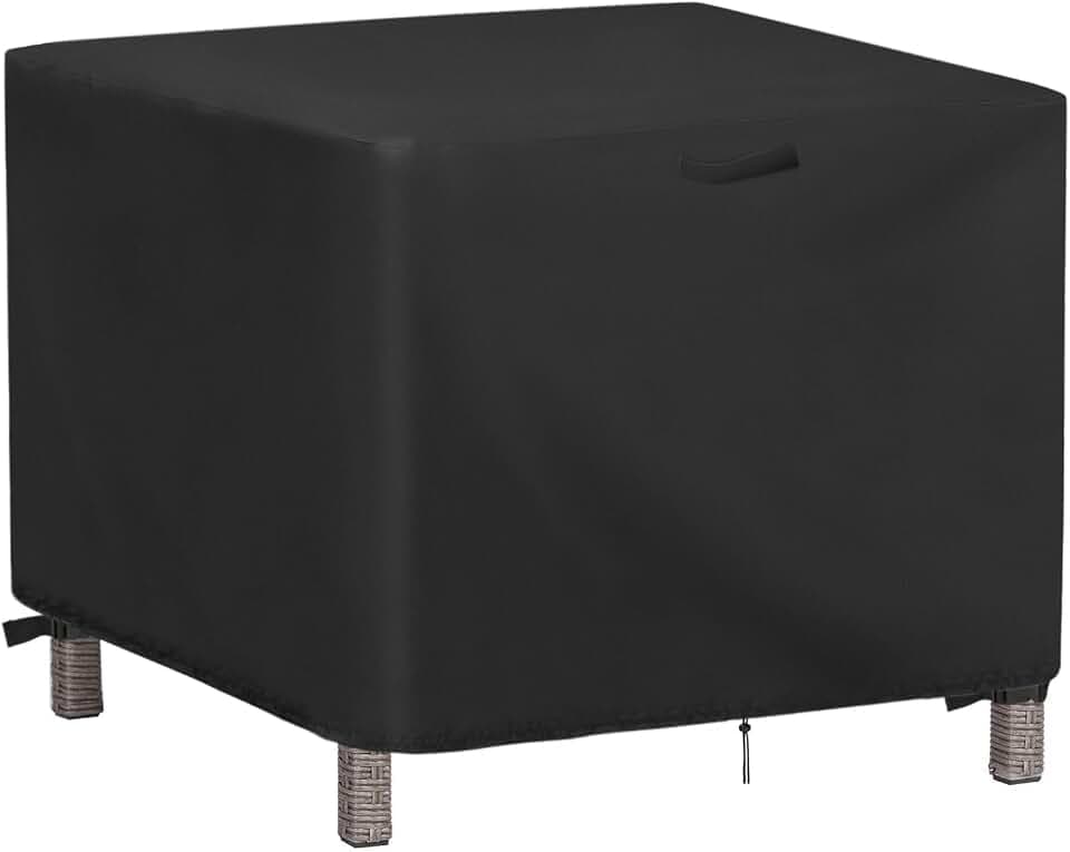 Outdoor Square Table Cover for 20 Inch Bistro Coffee Table