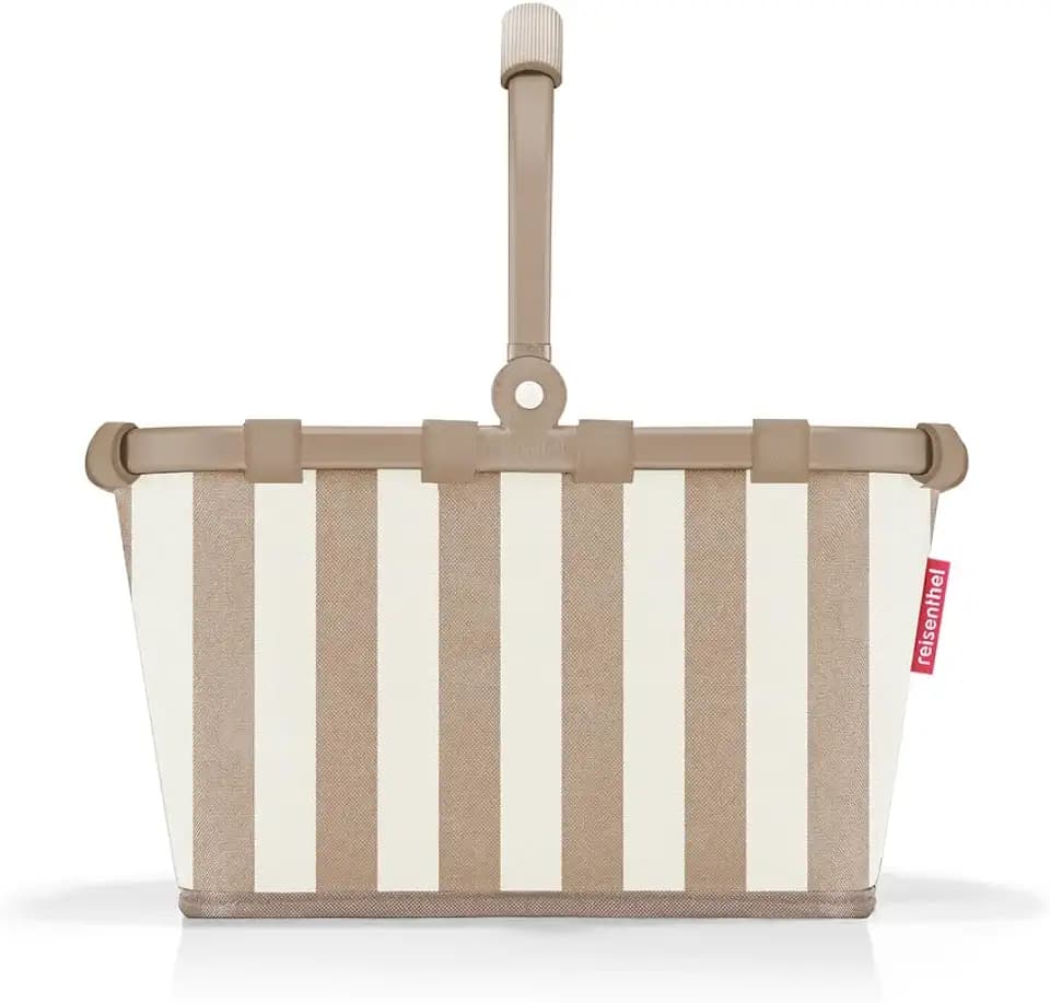 reisenthel carrybag XS kleiner Einkaufskorb 5 l summerstripes coffee