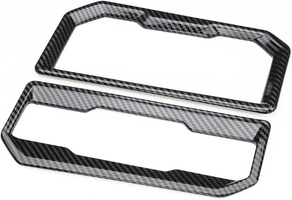 INTGET Gear Shift Panel Trim Cover for 2026 Toyota RAV4 Accessories ABS Center Console Sticker Interior Frame Decoration for Limited, Core Limited, XSE (with Package) (Carbon Fiber Pattern)