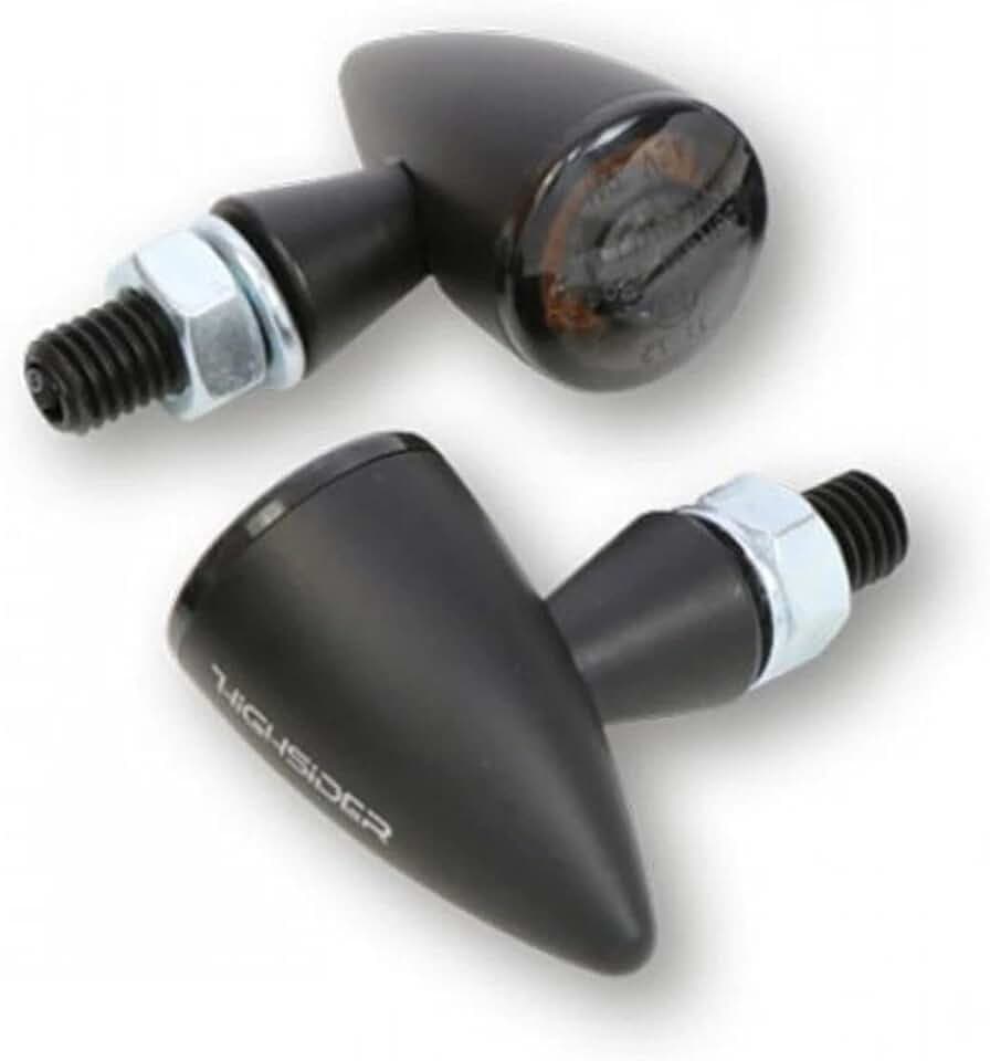 HIGHSIDER LED-Blinker/Positionsleuchte APOLLO BULLET, schwarz