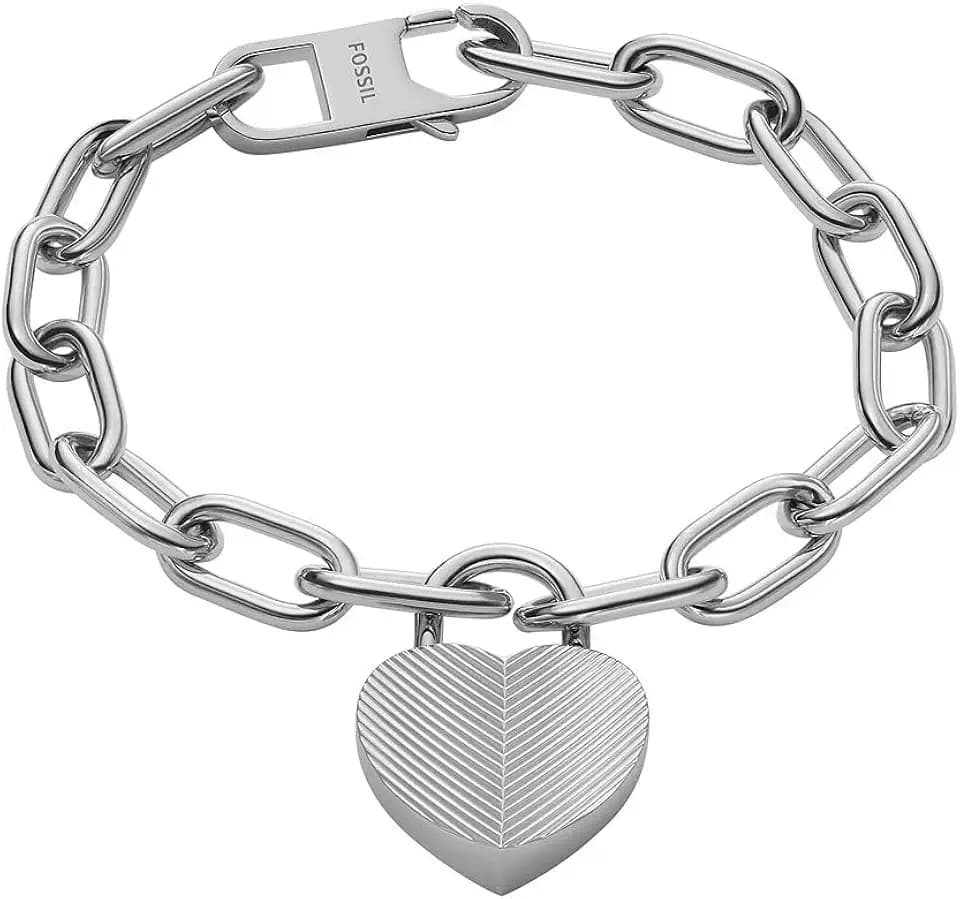 Fossil Harlow Damenarmband aus Edelstahl mit Karabinerverschluss