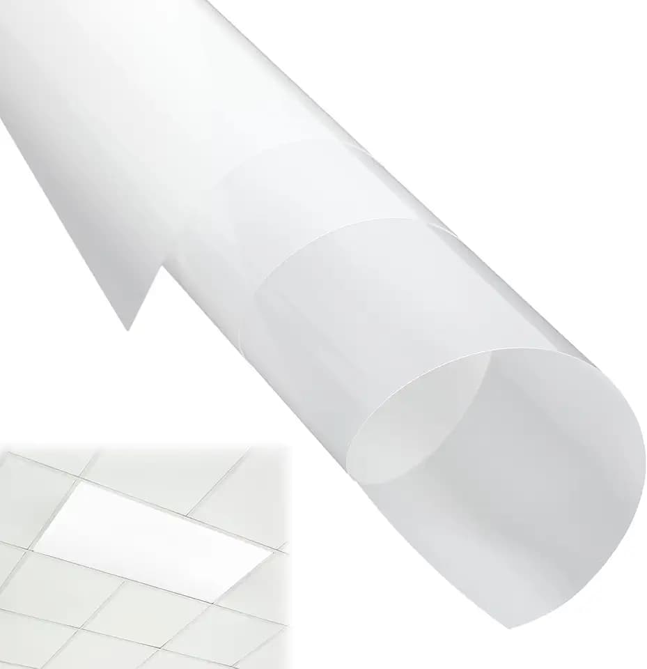 Pushglossy 6 Pack 2 x 4 ft Light Diffuser Sheets 0.01" Thick for LED Light