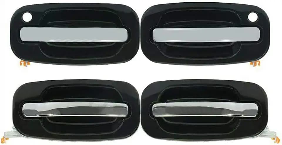 Lever Exterior Front Rear Left Driver and Right Passenger Side Door Handle
