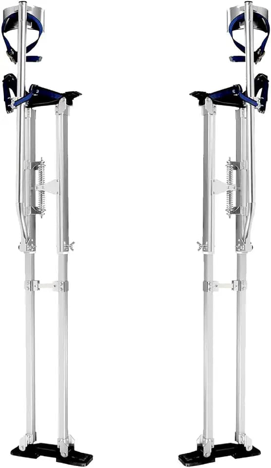 48"-64" Aluminum Alloy Drywall Stilts for Working at High Places