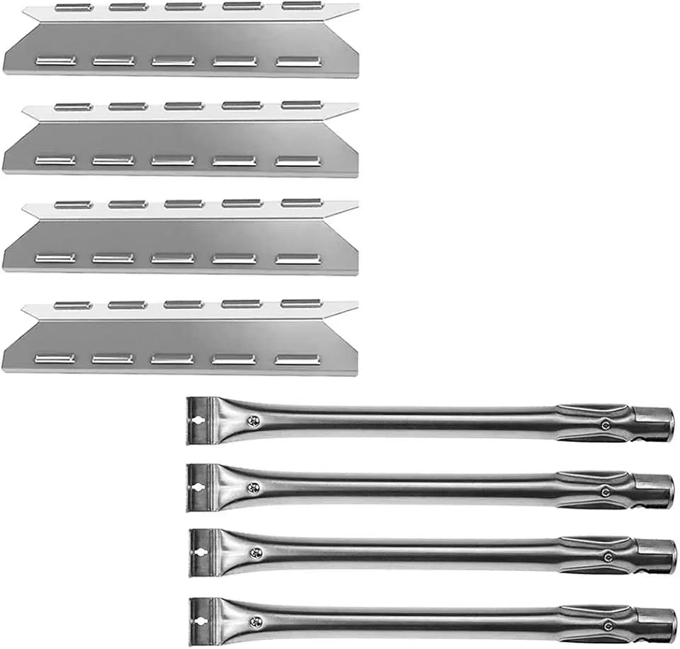 Grill Replacement Parts for Kenmore 146.47223610,146.16198211, 146.34461410,BBQ Pro Models 146.23676310, 146.23770310,Stainless Steel, Set of 4