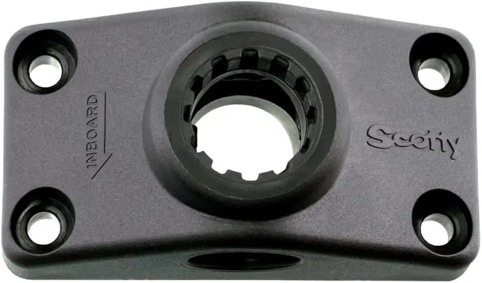 Scotty #241-BK Side Deck Mounting Bracket (Black)