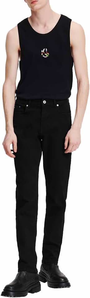 KARL LAGERFELD JEANS Herren Slim Denim Bleib schwarz 3030