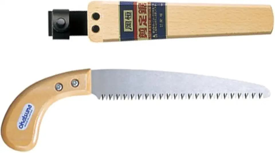 Okatsune 107 Hand Pruning Saw,wood sheath with 195 mm, Bonsai
