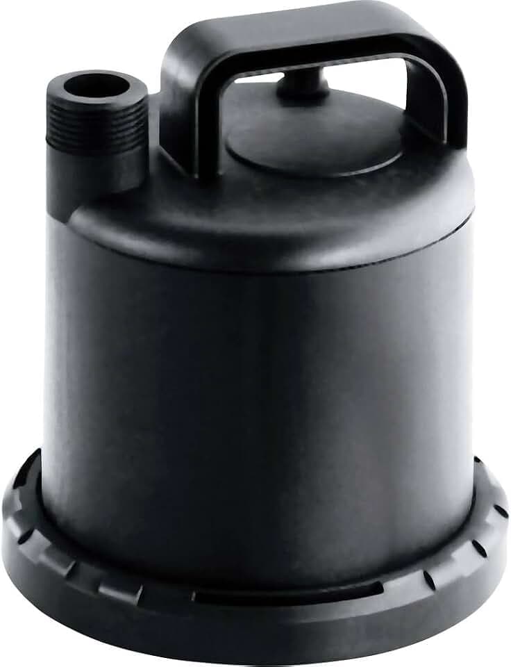 Sicce Teich Pumpe Ultra Zero, 10 m Kabel, Schwarz, 3000 liter/stunde