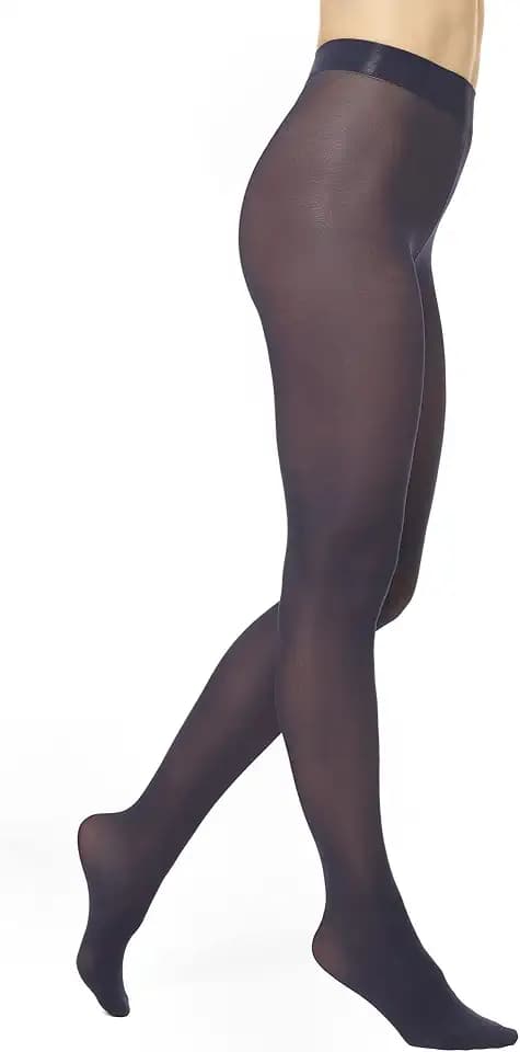 HUE Women’s Opaque Non Control Top Sheer to Waist Tights