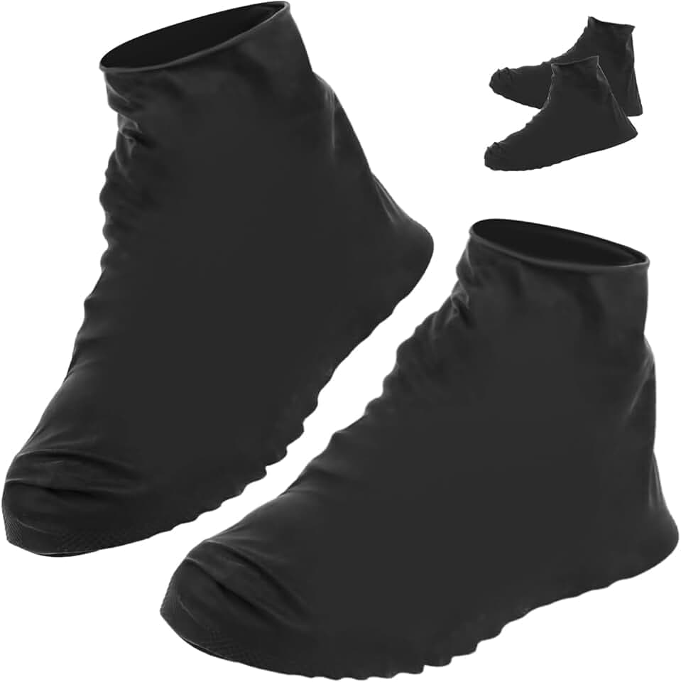 4 Paar Schuhüberzieher Wasserdichte, Schuh Überzieher
