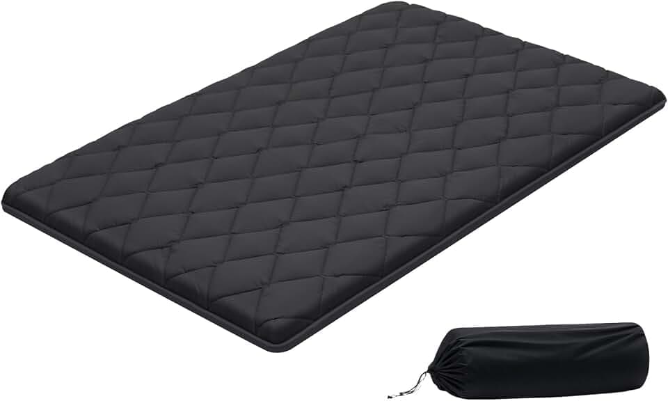 VEVOR Japanese Floor Mattress, Futon Mattress, 100% High Density Comfortable Foam, Foldable Tatami Mat with Storage Bag, Sleeping Pad for Camping Dormitory Yoga