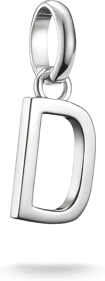 THOMAS SABO Charm Club Connect Charm-Anhänger Buchstabe Recyceltes 925 Silber