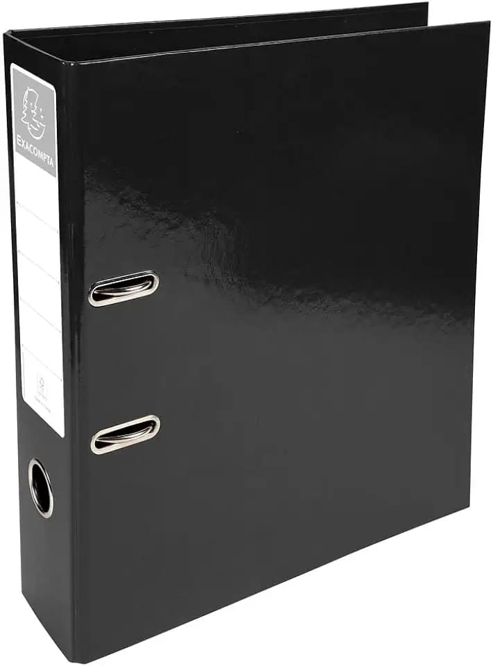 Exacompta 10 Ordner Prem'Touch Iderama schwarz Rücken 70 mm A4