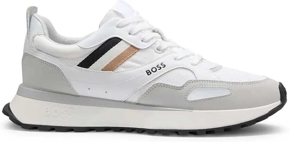BOSS Herren Jonah Runn Sneakers im Laufschuh-Stil mit Eva-Gummisohle Größe