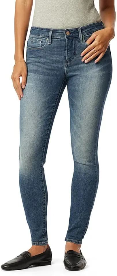 Levi Strauss Signature Gold Women's Totally Shaping Mid Rise Skinny Jeans