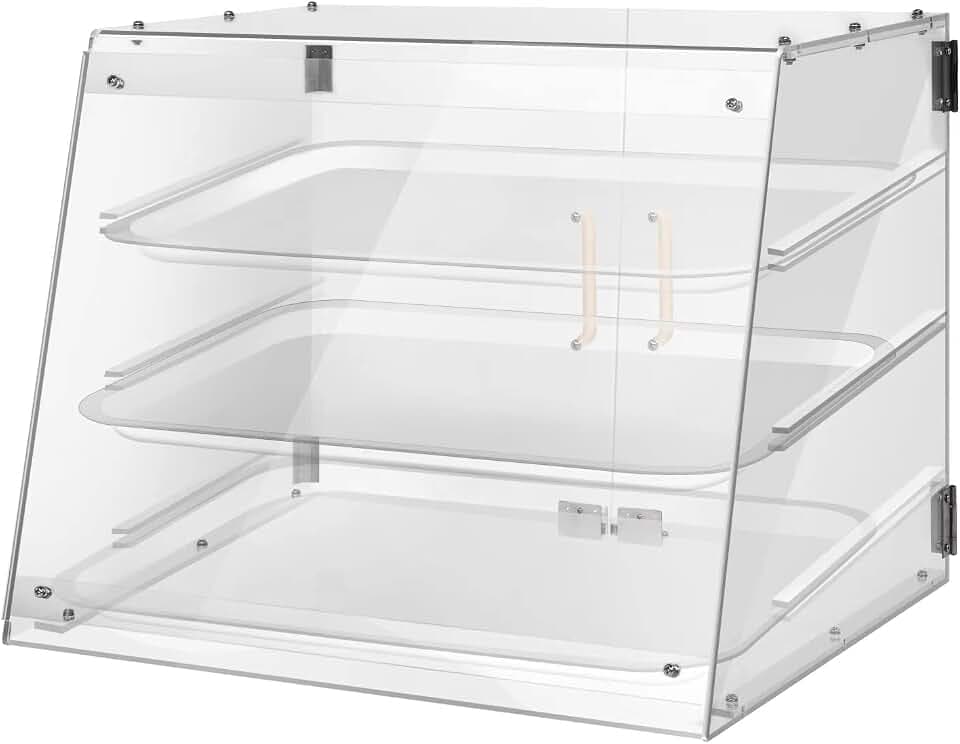 YBSVO 3-Tier Commercial Bakery Display Case