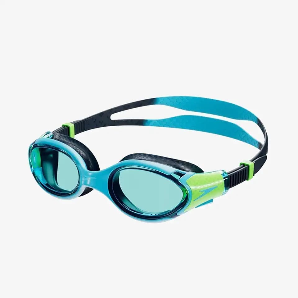 Speedo Unisex Kinder Biofuse 2.0 Schwimmbrille | Patentierte einfache Anpassung | Anti-Beschlag | Wasserdicht | Verbesserte Passform | Verbesserter Komfort