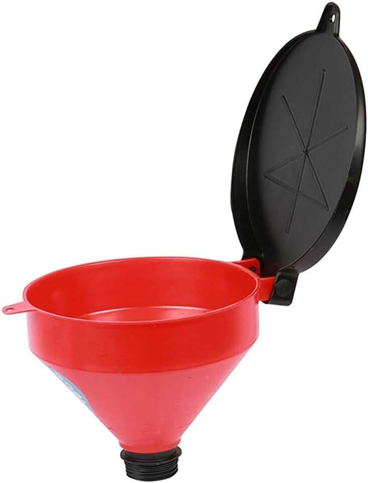 Wirthco Funnel King 4 Qt. Drum Funnel 32425 with 2" Threads & Lockable Lid