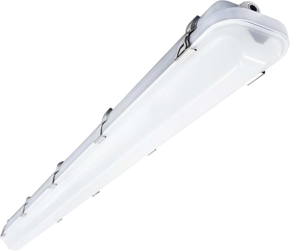 JTT 4FT LED Vapor Tight Light Fixture 60W/50W/40W Options 0-10V - 1Pack