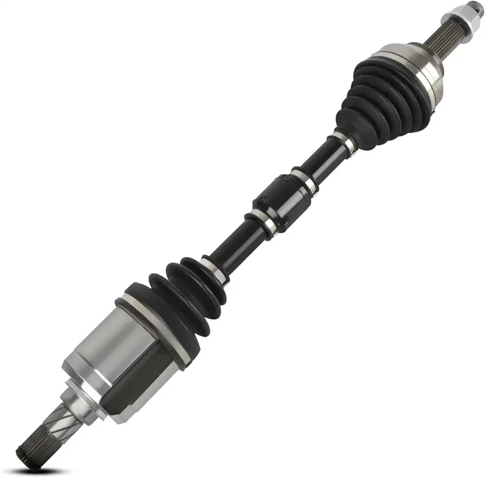 HYR Front Left CV Axle Shaft Assembly Fit for Nissan Altima 2007-2013, Rogue 2008-2013, Rogue Select 2014-2015, Sentra 2007-2012, L4 2.5L, Driver Side, Replace# 66-6262, 39101JA0A10