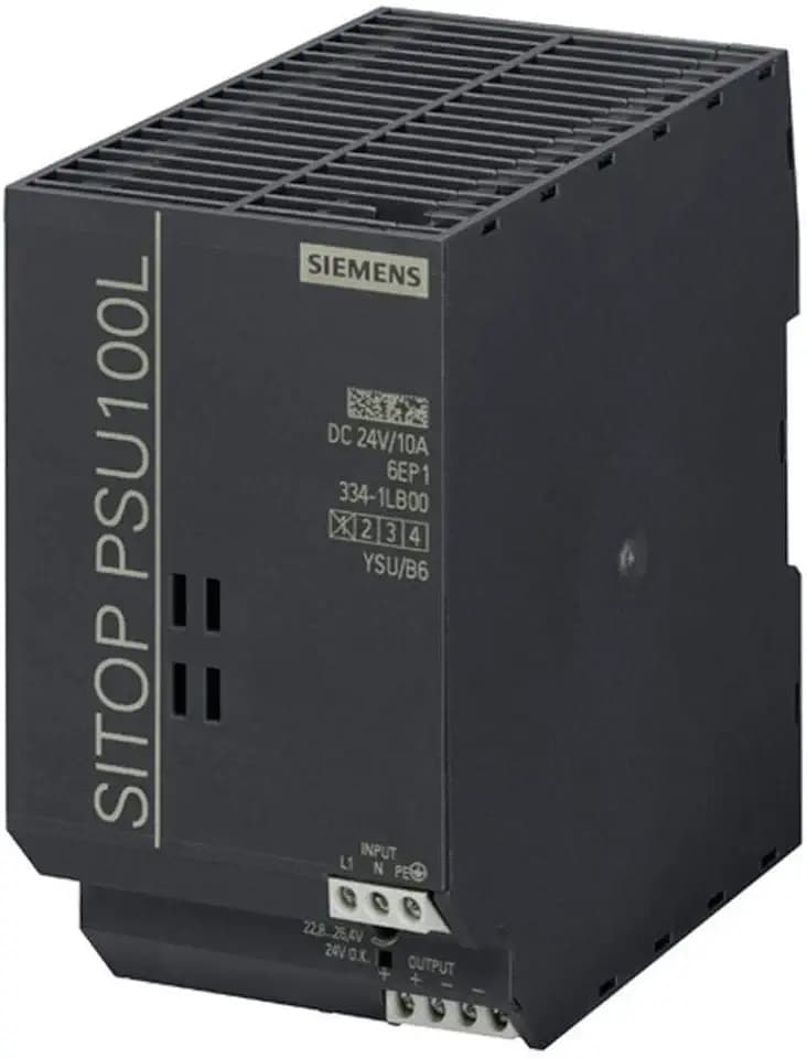 Siemens SITOP PSU100L 24 V/10 A Hutschienen-Netzteil (DIN-Rail) 24 V/DC 10 A 240 W Anzahl Ausgänge:1 x Inhalt 1 St.