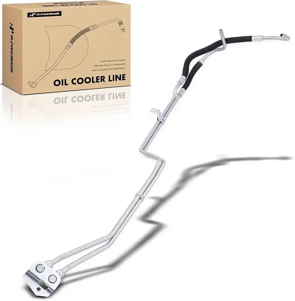 A-Premium Inlet and Outlet Transmission Oil Cooler Line Hose Assembly