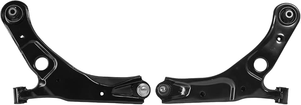 2 Pcs Front Lower Control Arm & Ball Joint Compatible with 2020-2024 Nissan Sentra, Replace 527-439 527-440 102-8412 102-8413 54501-6LB0A 54500-6LB0A