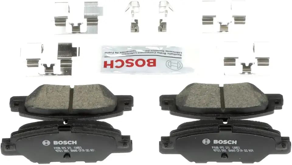 BOSCH BC1846 QuietCast Premium Ceramic Disc Brake Pad Set - Rear