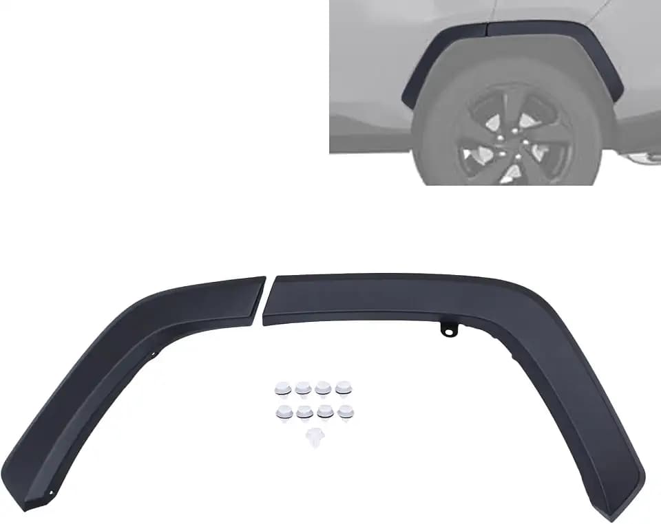 MOTOKU Rear Door Flare Arch and Wheel Fender Flare Opening Trim Molding