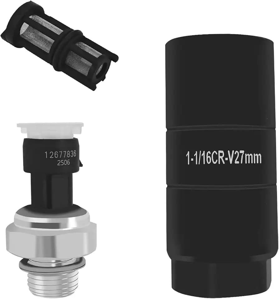 Oil Pressure Sensor Socket 12673134 Oil Pressure Switch Sending Unit for 2009-2020 Chevy Silverado 1500 2500 3500 4500 Tahoe Suburban Avalanche, GMC Savana Sierra Yukon, Cadillac CTS Escalade