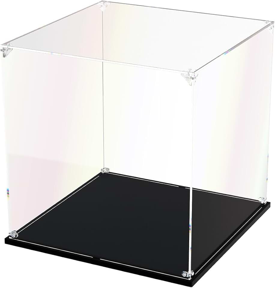 Acryl Vitrine Schaukasten Selbstmontage Klar Acrylbox 15 x 15 x 15cm