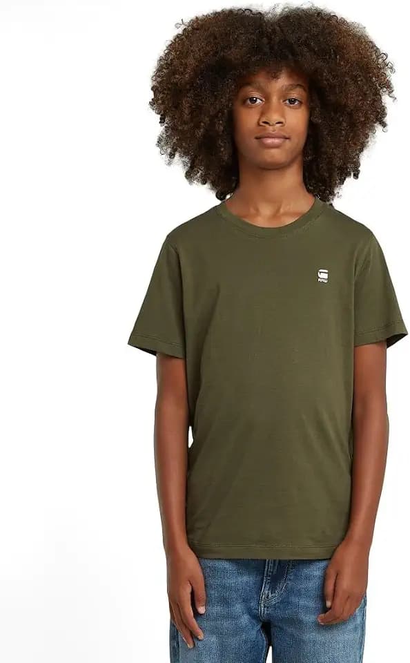 G-Star Jungen T-Shirt Ss Regular Bk PRNT T-Shirt