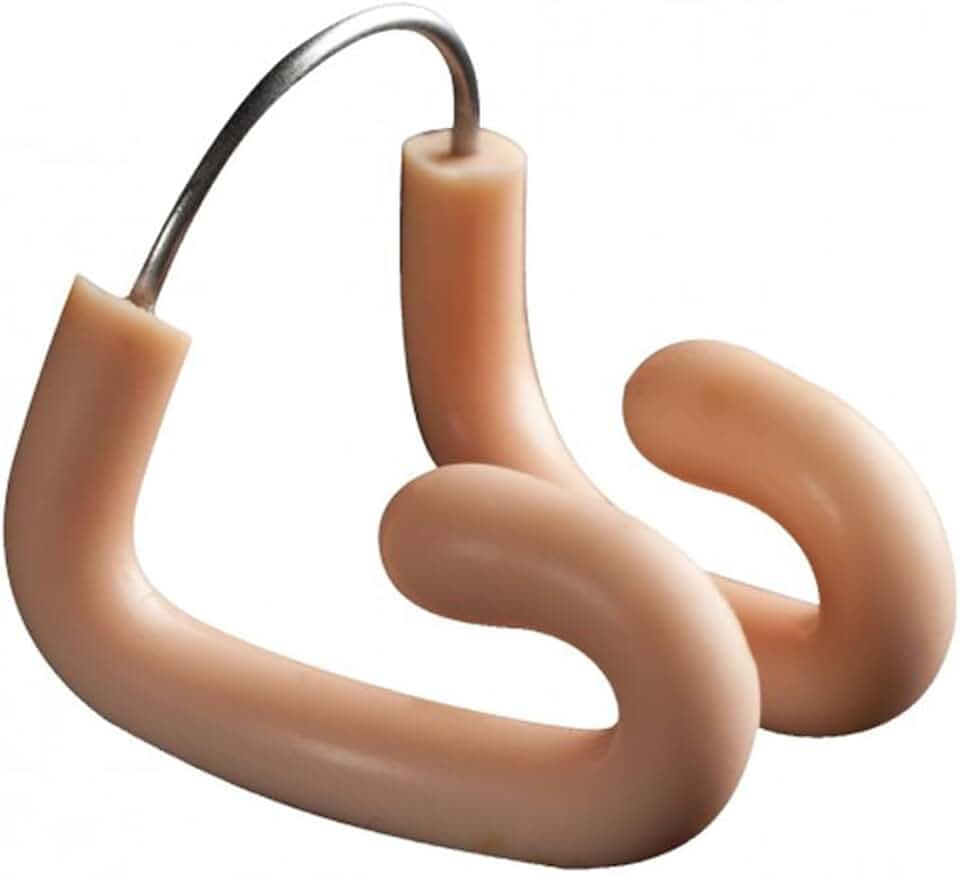 arena 95167 Unisex Schwimm Nasenklammer für Anfänger (Weiche Polsterung), Flesh (19), One Size