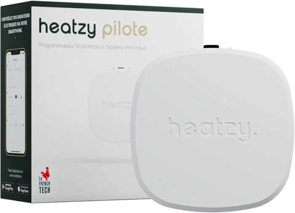 Heatzy - HEATZY WiFi-Heizkörpersteuermodul - Weiß