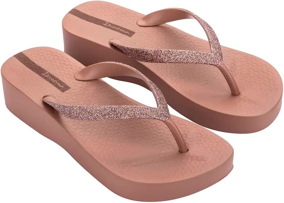 Ipanema MESH CHIC PLAT FEM ZEPPA AJ496 - BLACK GLITTER BLACK 35.5