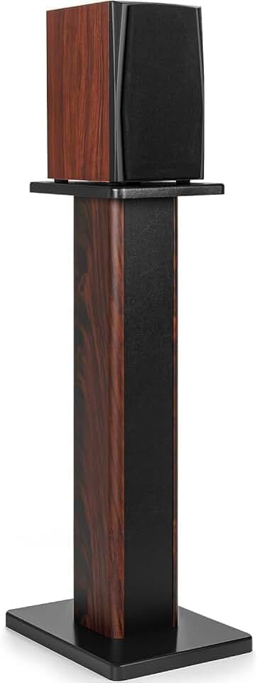 Lautsprecherständer 70 cm (28 Zoll) aus Holz 1er-Set sandbefüllbarem Design