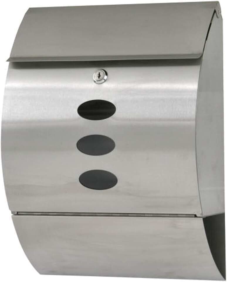 Candora Outdoor Stainless Steel Wall Mount Mailbox