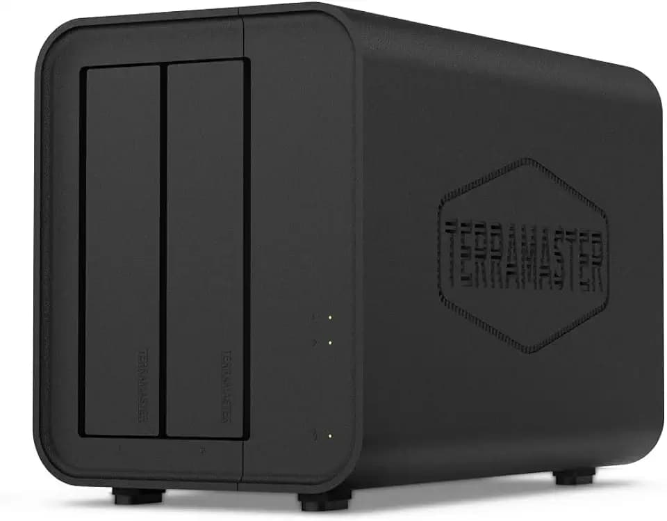 TERRAMASTER D2-320 10Gbps-Speicher Externes Festplattengehäuse(Diskless)