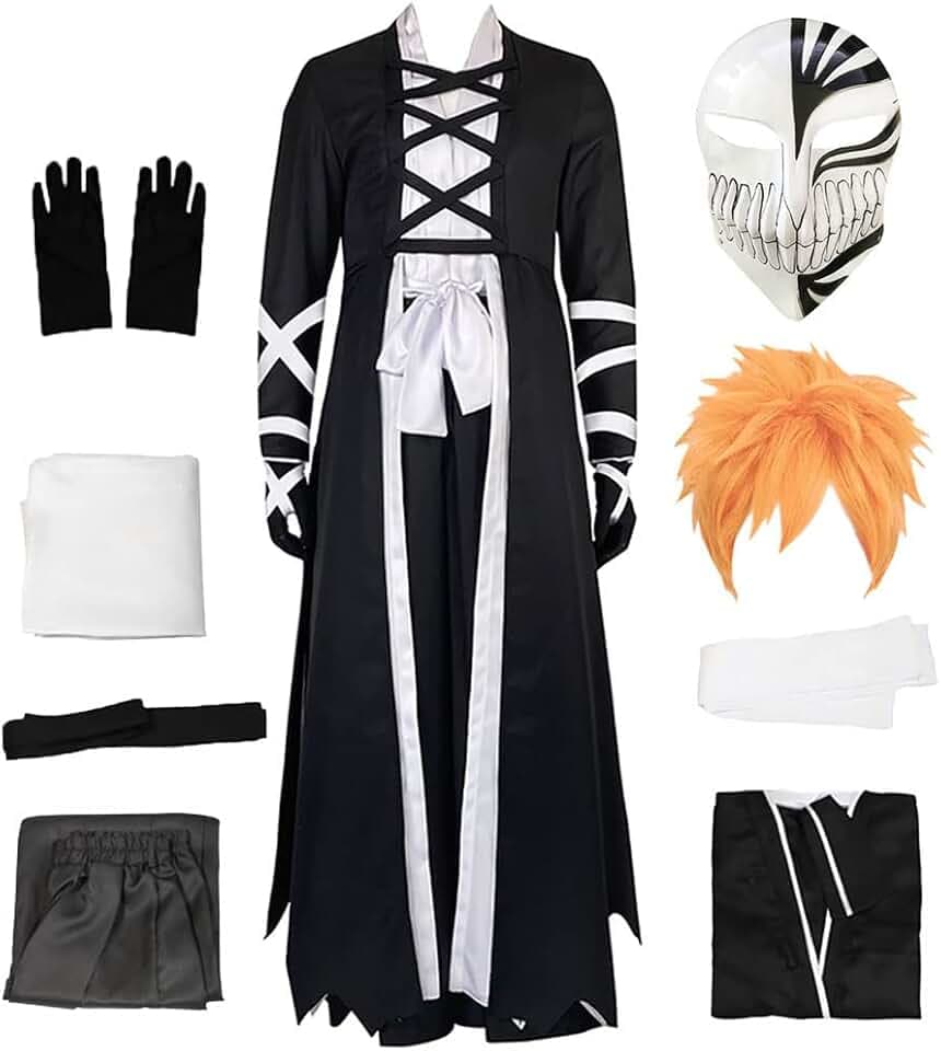 Oikawa Costume Outfit Uniform Black Cloak Kimono Full Set